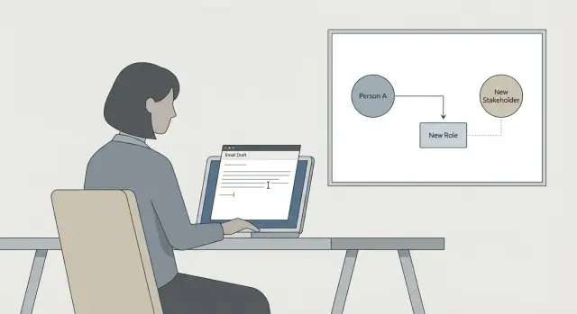 Job change trigger outreach: messaging when your champion moves