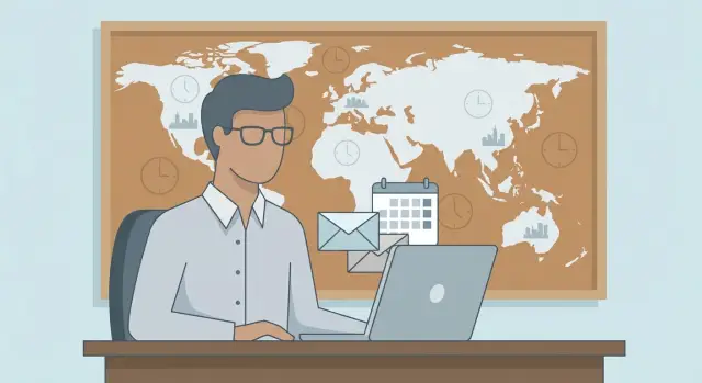 Geo-targeted outbound: personalization by time, rules, rivals