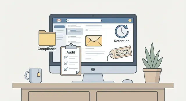 Data retention for outreach: audit readiness for regulated industries