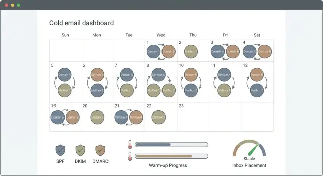 Domain and mailbox rotation for stable long-running campaigns