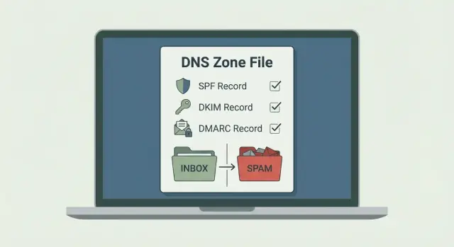 SPF, DKIM, and DMARC for cold email: setup checklist