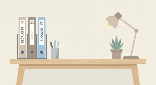 HR tech outbound email: tailor pitches to Recruiter, HRBP, Finance