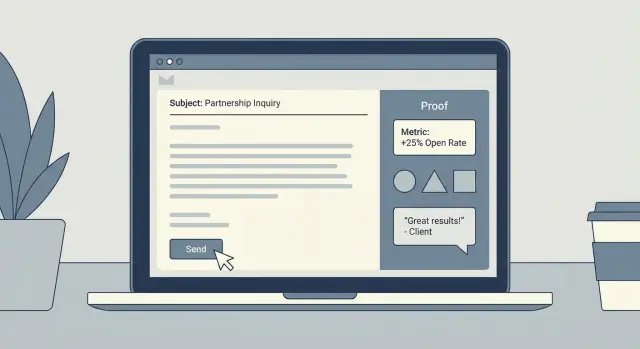 Social proof blocks for cold email that sound credible