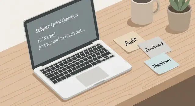 Offer-first cold emails: low-friction CTAs that get replies