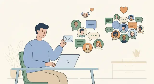 Outbound for communities: respectful outreach to community admins