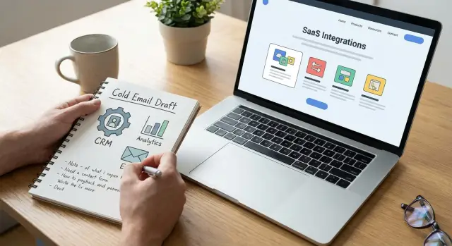 Integrations page intent data for cold email openers