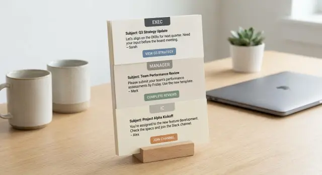 Outreach for Different Seniority Levels: Execs to ICs