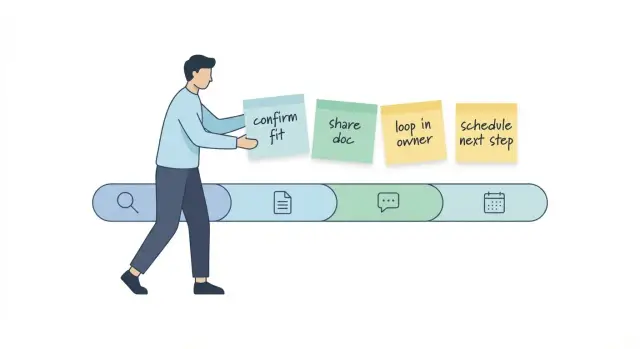 Outbound for long sales cycles: using micro-commitments