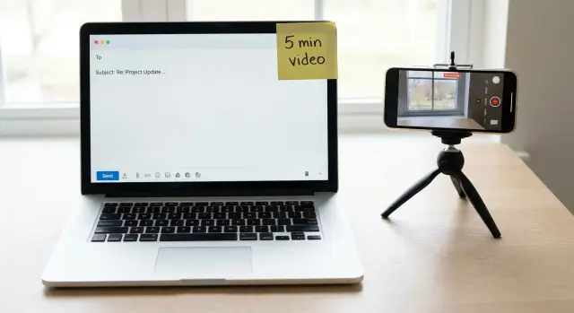 Short videos in outbound sales: a 5-minute recording recipe