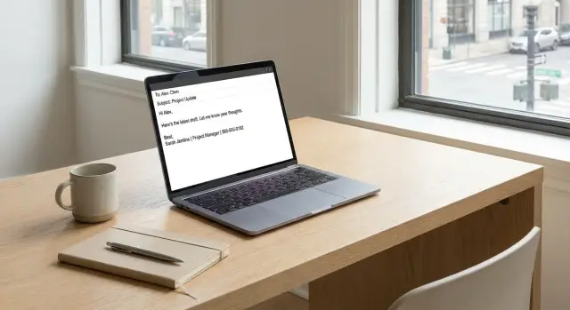 Local phone number in cold email signature: use it right