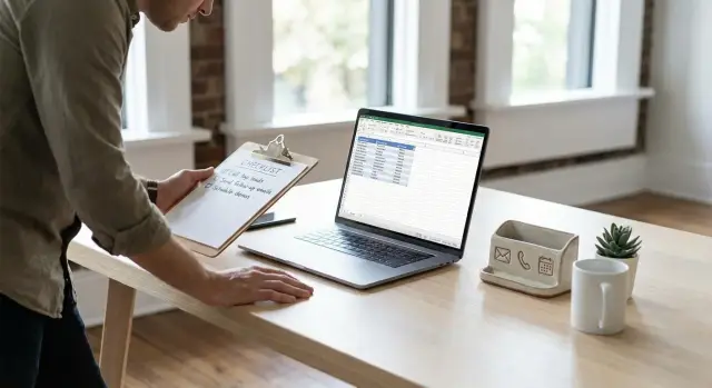 Account list quality checklist: a quick scoring method
