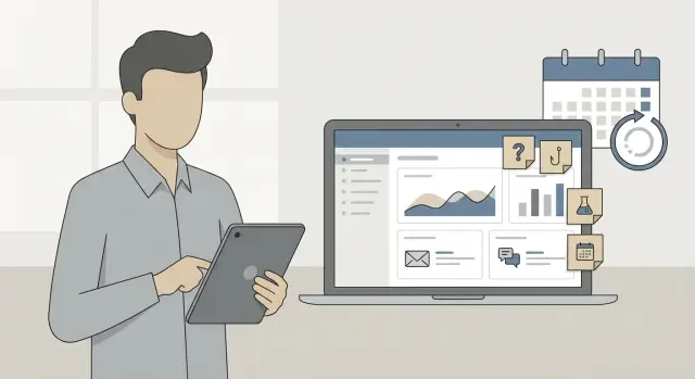 Weekly outbound learning loop: turn replies into next tests