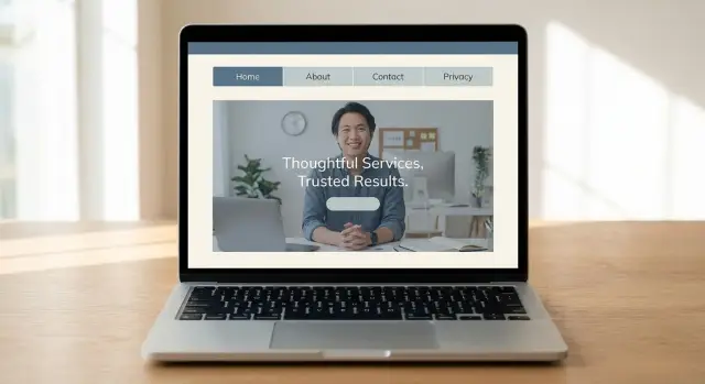 Trust site for outreach domains: a simple 3-5 page blueprint