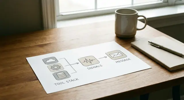 Technographic targeting for cold email that feels relevant